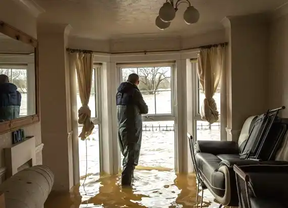 water damage restoration service Steele